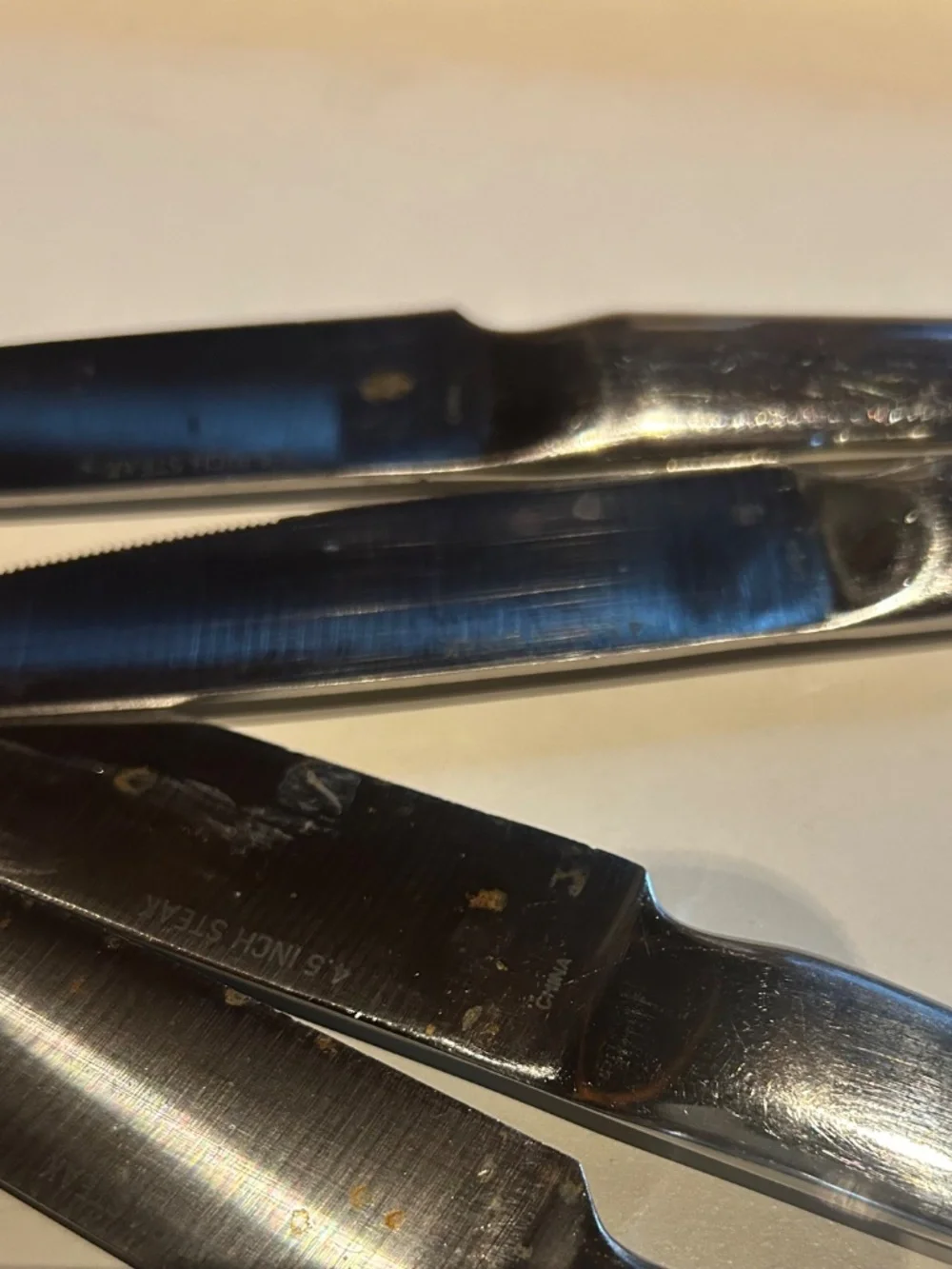5 pc Giada De Laurentis Stainless Steel Steak Knives